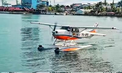 ทะลุฟ้าทะลุน้ำ! เครื่องบินแอมฟิเบียเปิดยุคใหม่การเชื่อมต่อในอินโดนีเซีย
