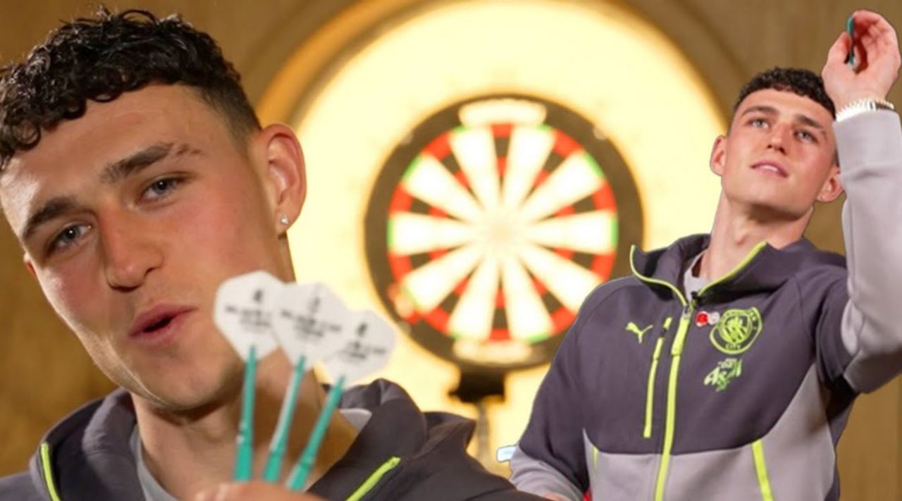 ไม่ใช่แค่ในสนามบอล! ฟิล โฟเดน ทำเพื่อนร่วมทีมชาติอังกฤษ 'อึ้งตาค้าง' ด้วยทักษะปาเป้าสุดเหนือชั้น