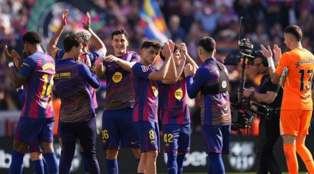 บาร์เซโลนาไร้เทียมทานในบ้าน! เหลืออีกแค่ 3 นัด สู่แชมป์ลาลีกา และสถิติสุดอลังการที่ไม่มีใครทำได้! บาร์เซโลนาไร้เทียมทานในบ้าน! เหลืออีกแค่ 3 นัด สู่แชมป์ลาลีกา และสถิติสุดอลังการที่ไม่มีใครทำได้!